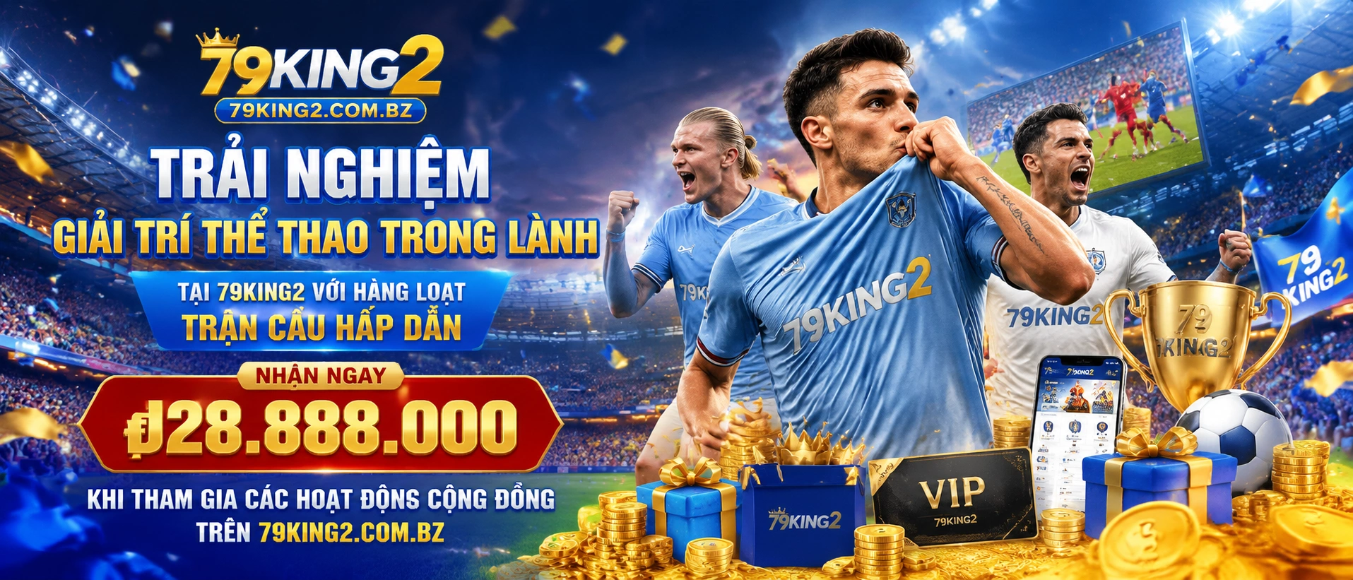 Hình ảnh thể thao 79King2 dùng cho khu giải đấu và đội bóng